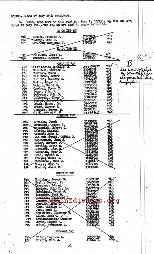 Morning report A Co, 1944-07-19, page 5 Morning report
