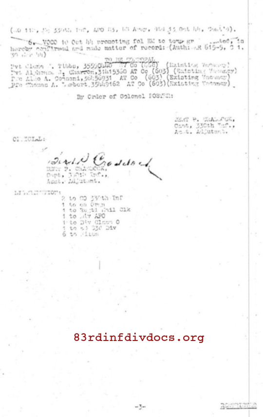 Morning report A Co, 1944-10-13, page 4 Morning report