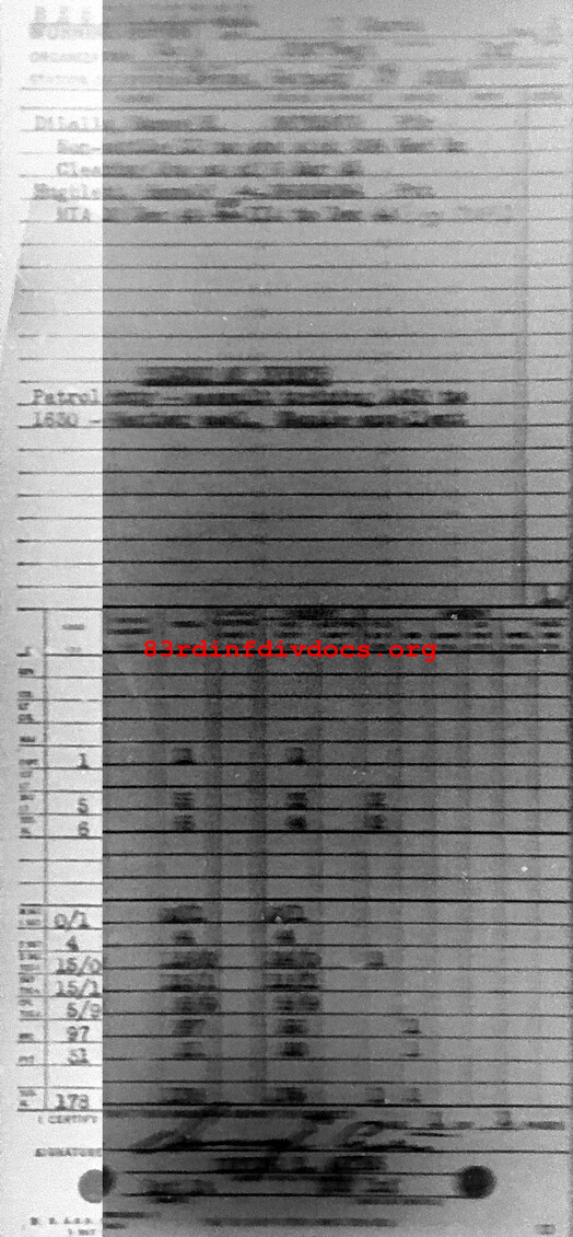 Morning report A Co, 1945-03-07, page 1 Morning report