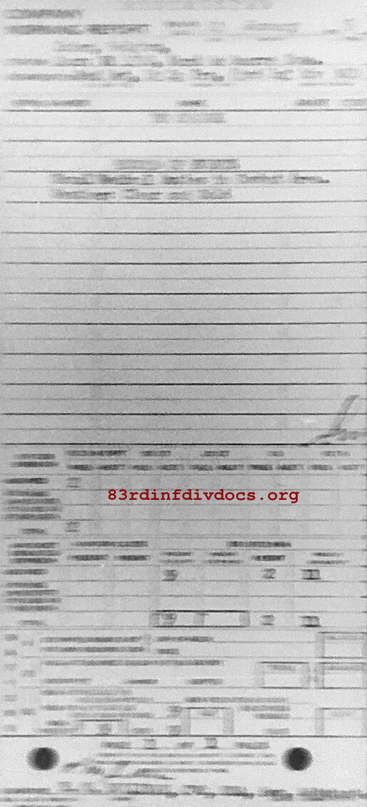 Morning report SPTRPSMEDDET Co, 1945-01-13, page 1 Morning report